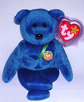Clubby 1 Official Club Blue Bear