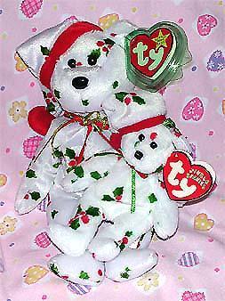 1998 Holiday Teddy (Holly Bear)