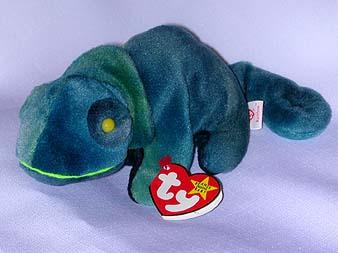 Iggy the Iguana (Rainbow Tag & Tush Tag)