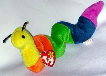 Inch the Inchworm w/ Yarn Antennae