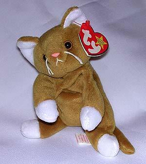 Nip Gold Cat w/ White Paws