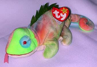 Rainbow the Chameleon, Iggy Tags, With Tongue