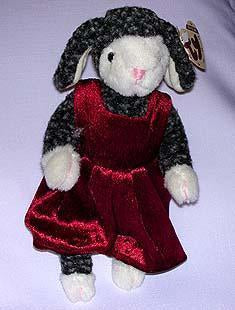 Lilly the Gray Lamb with Wine Overall