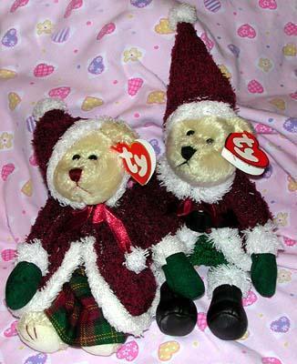 Santa Bear & Mrs. Santa Bear