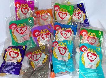 McDonald Teenies 1998, Set of Twelve (12)
