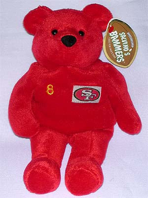 Steve Young #8 - Forty-niners - Salvino Bammer Football Collection