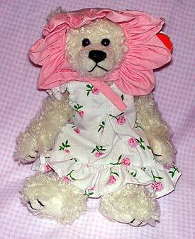 Rosalie the White Girl Bear