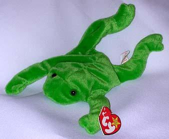 Legs the Green Frog  - ONE OF THE ORIGINAL NINE.