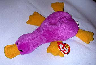 Patti the Magenta Platypus  - ONE OF THE ORIGINAL NINE