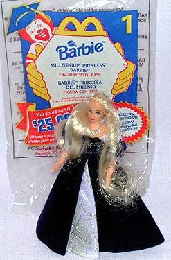 McDonald 1999 Barbie, Millennium Princess