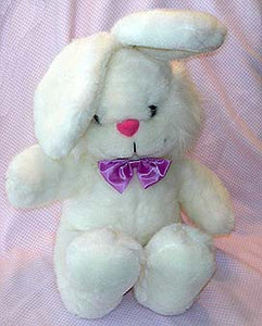 White Holmes Bunny Plush Toy
