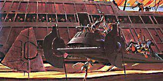 Panoramic Production Scene Lithograph No. 7