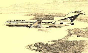 Delta Airlines A Pictorial History : Boeing 727 Tri Jet Passenger