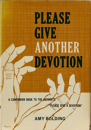 Please Give Another Devotion