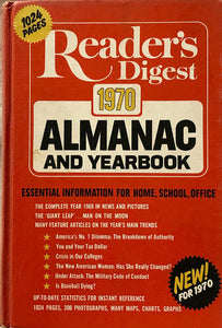 Reader's Digest 1970 Almanac and Yearbook