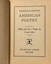 Load image into Gallery viewer, Twentieth-Century American Poetry