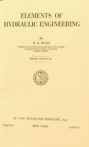 Elements of Hydraulic Engineering