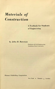 Materials Of Construction