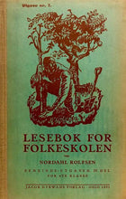Load image into Gallery viewer, Lesebok For Folkeskolen - Fembinds Utgaven FJERDE DEL for 6TE Klasse - 16-20. Tusen.