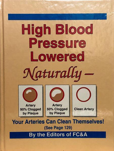 High Blood Pressure Lowered Naturally