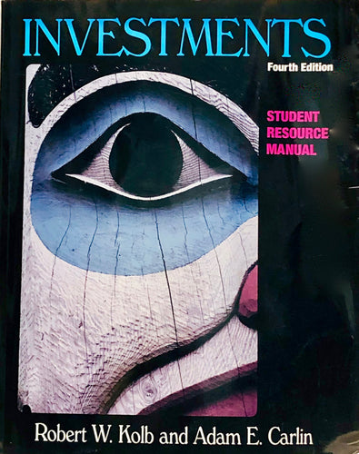 Investments: Book & Student's Manual