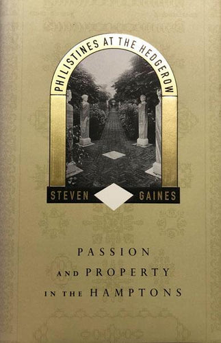 Philistines At The Hedgerow