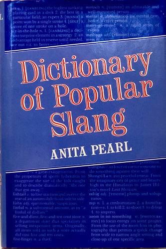 Dictionary of Popular Slang