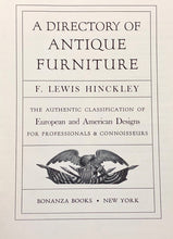 Load image into Gallery viewer, A Directory of Antique Furniture