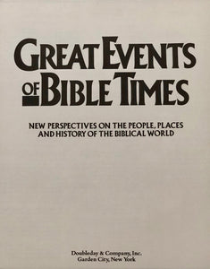 Great Events of Bible Times