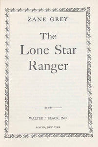 The Lone Star Ranger