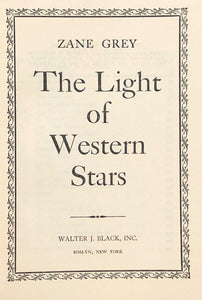 The Light Of Western Stars