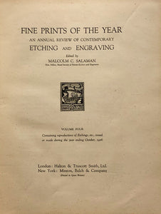 Fine Prints of The Year 1926