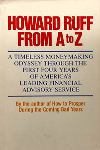 Howard Ruff From A to Z