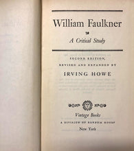 Load image into Gallery viewer, William Faulkner A Critical Study