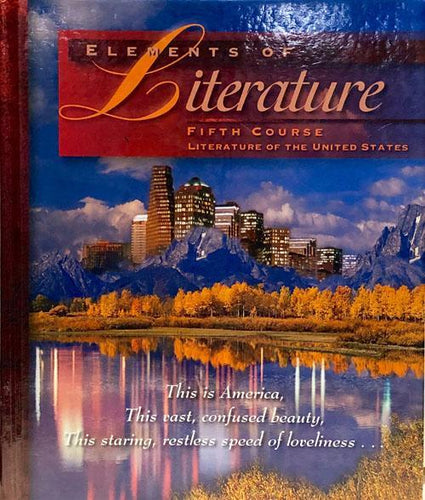 Elements of Literature Fifth Course