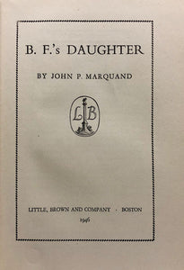 B. F.'s Daughter