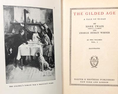 The Gilded Age : A Tale of To-Day Vol. I