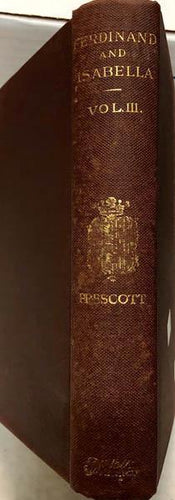 History of the Reign of Ferdinand and Isabella, The Catholic Volume III