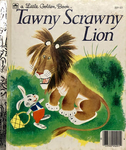 Tawny Scrawny Lion