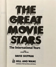 Load image into Gallery viewer, The Great Movie Stars: The International Years