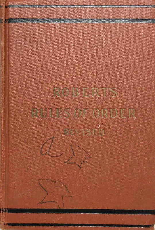 Robert's Rules Of Order Revised