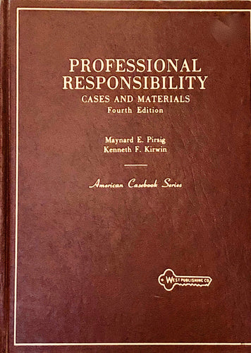 Professional Responsibility