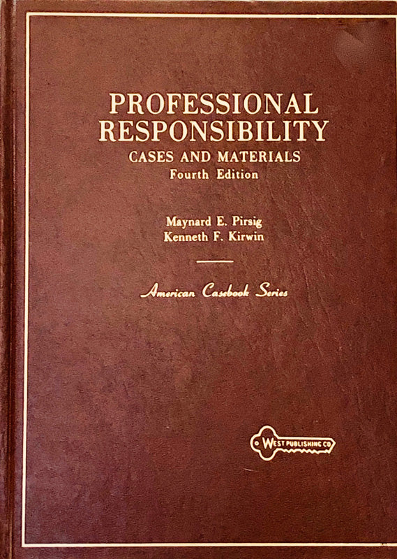 Professional Responsibility