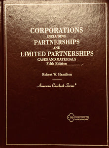 Corporations Including Partnerships and Limited Partnerships