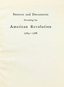 The American Revolution 1764 - 1788
