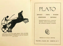 Load image into Gallery viewer, Plato : Apology, Crito, Phaedo, Symposium, Republic
