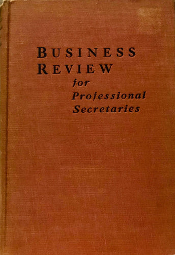 Business Review For Professional Secretaries