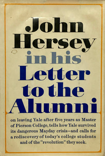 Letter to the Alumni