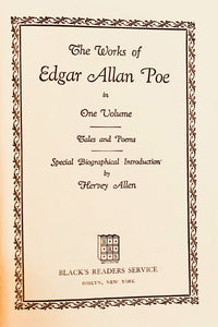 The Works of Edgar Allan Poe