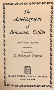 The Autobiography of Benvenuto Cellini